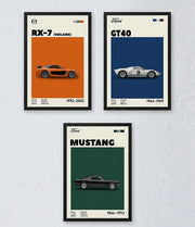 ايطار مع بوستر - Cars