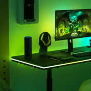 شريط إضاءة نيون LED ذكي RGB متعدد الالوان للطاولة – تحكم عبر الواي فاي والبلوتوث – متوافق مع Alexa وGoogle - بطول 5 امتار