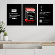 Frame with Poster - Error