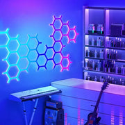 إضاءة RGB على شكل حرف Y ذكية مع تطبيق Tuya – تحكم عبر الجوال والريموت – 6 قطع
