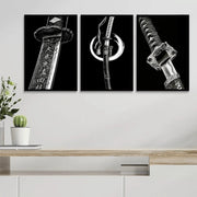 Frame with Poster - Katana Sword