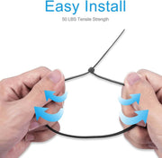 50 Pieces of Plastic Cable Ties