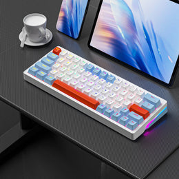 كيبورد العاب ميكانيكي لاسلكي من زيفريند ZA6