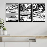Frame with Poster - Cars/Manga
