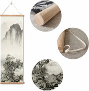 Scenic landscape mural - set of 4 pieces, 80*25 cm each
