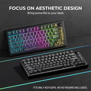 ازرار كيبورد مكونة من 97 زر - تصميم طبوغرافي  - keycaps