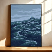 Frame with poster - Sea