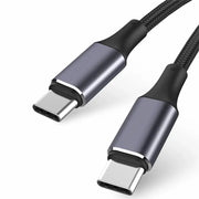 كابل USB-C إلى USB-C سريع الشحن - مضفر