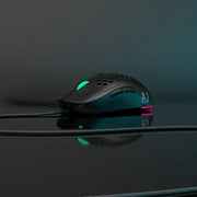 ماوس العاب سلكي Ajazz AJ380 – تصميم مريح، دقة عالية، ازرار قابلة للبرمجة، إضاءة RGB، اداء ممتاز للالعاب