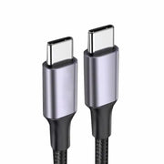 كابل USB-C إلى USB-C سريع الشحن - مضفر