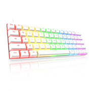 ازرار كيبورد مكونة من 124 زر  RGB - keycaps