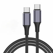 كابل USB-C إلى USB-C سريع الشحن - مضفر