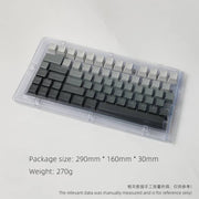 ازرار كيبورد مكونة من 133 زر -  الوان متدرجة - keycaps