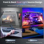 مصباح شاشة كمبيوتر مع إضاءة خلفية RGB