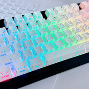 ازرار كيبورد مكونة من 97 زر - تصميم طبوغرافي  - keycaps