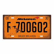 لوحة معدنية - Bruce McLaren
