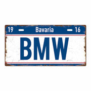 لوحة معدنية - BMW