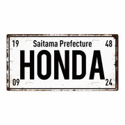 لوحة معدنية - HONDA