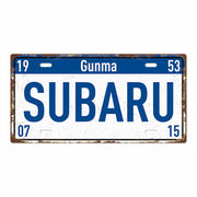 لوحة معدنية - SUBARU