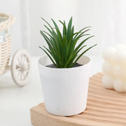 Artificial Potted Plants with White Pots - 10 Different Styles