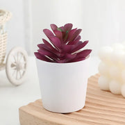 Artificial Potted Plants with White Pots - 10 Different Styles