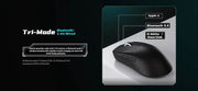 ماوس العاب VXE Dragonfly R1 SE لاسلكي / سلكي – مستشعر PAW3395 SE، 3 اوضاع اتصال (2.4G + Bluetooth + USB-C)، بطارية طويلة، خفيف الوزن