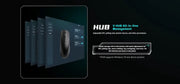 ماوس العاب VXE Dragonfly R1 SE لاسلكي / سلكي – مستشعر PAW3395 SE، 3 اوضاع اتصال (2.4G + Bluetooth + USB-C)، بطارية طويلة، خفيف الوزن