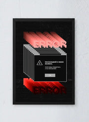 Frame with Poster - Error