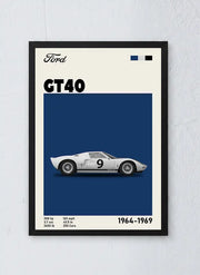Frame with Poster - Cars