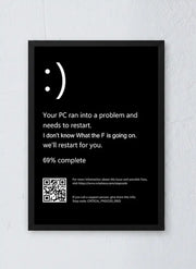 Frame with Poster - Error