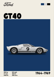 Frame with Poster - Cars