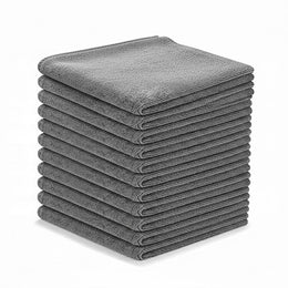 منشفة مايكروفايبر 40×40 سم عالية الامتصاص - قطعتين